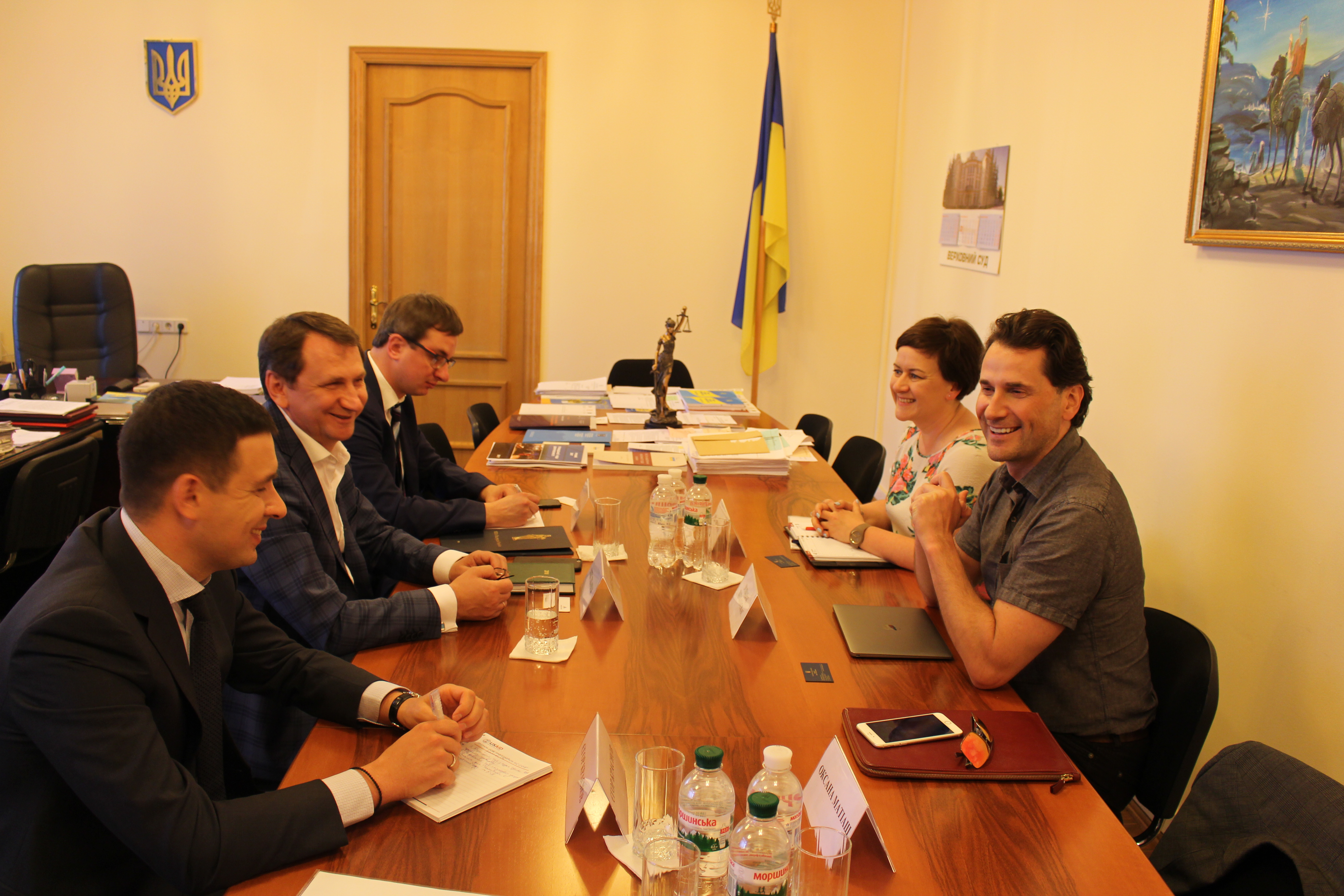 Project experts discussed setup of private enforcement service with Head of Council of judges